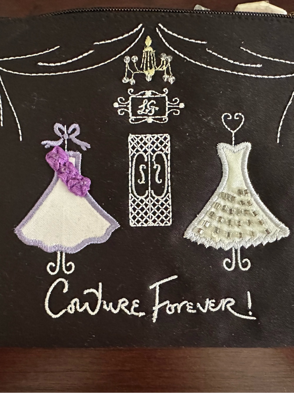 Vintage Lulu Guinness Couture Forever Clutch